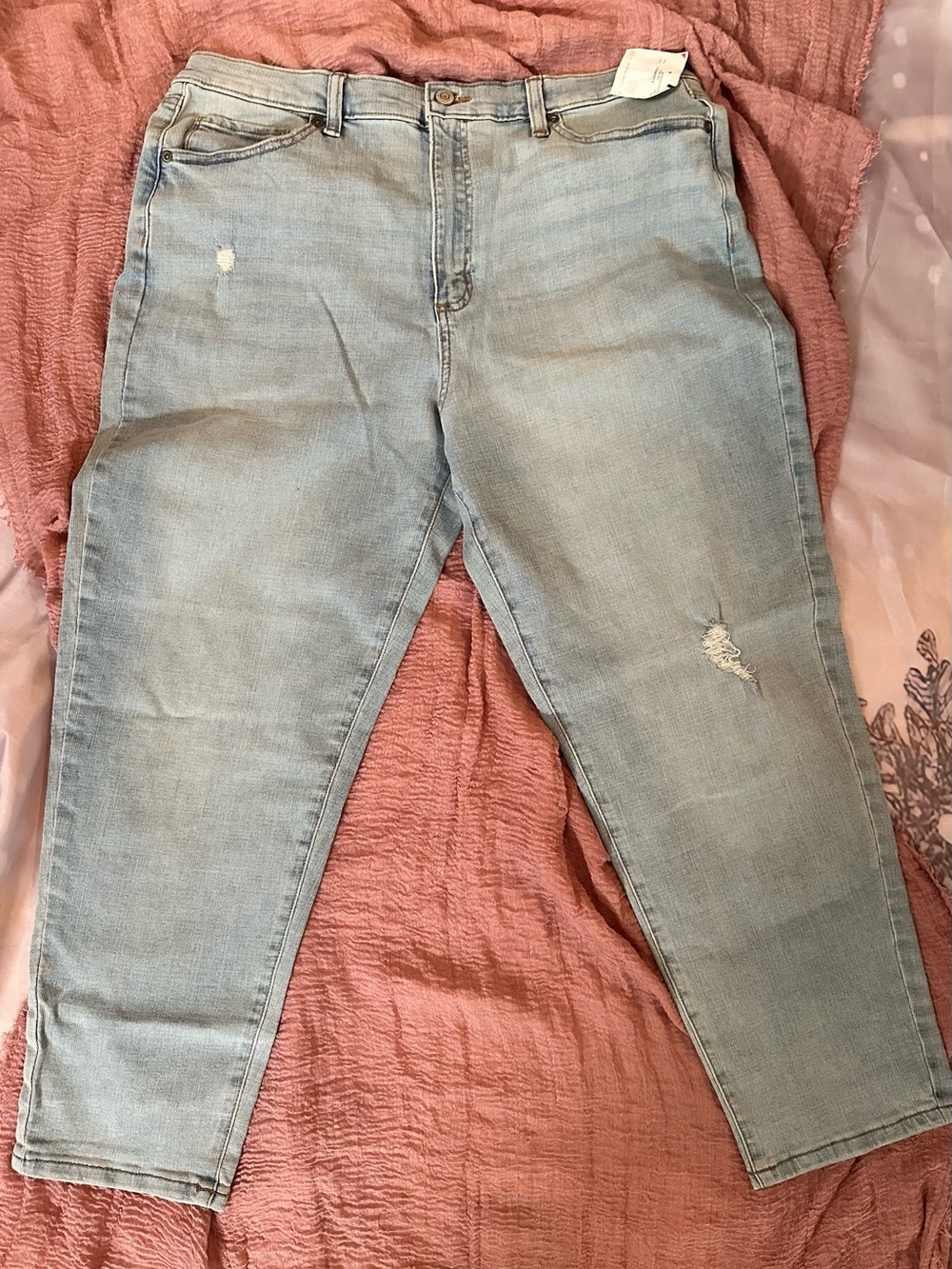 Sonoma Light Blue Mom Jeans New with Tags size 14